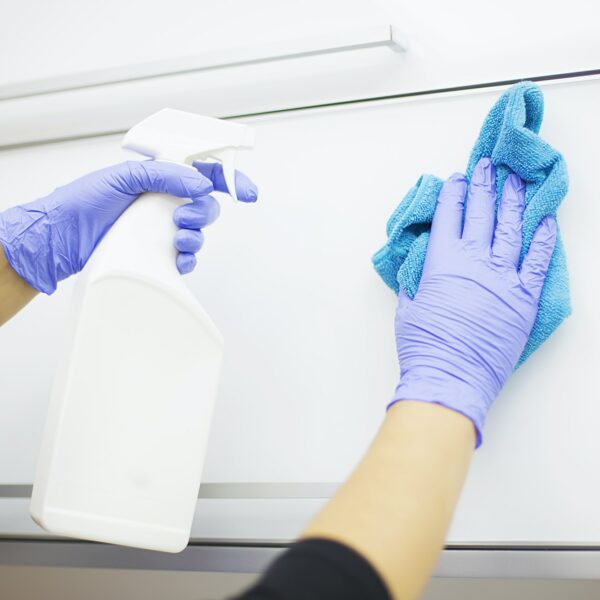 Cleaning dental office